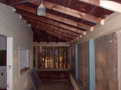 Porch on original cottage