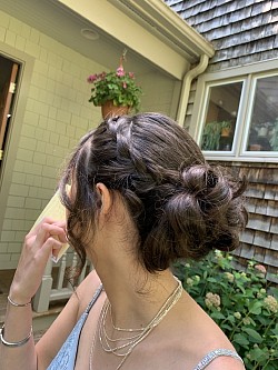 Special occasion updo